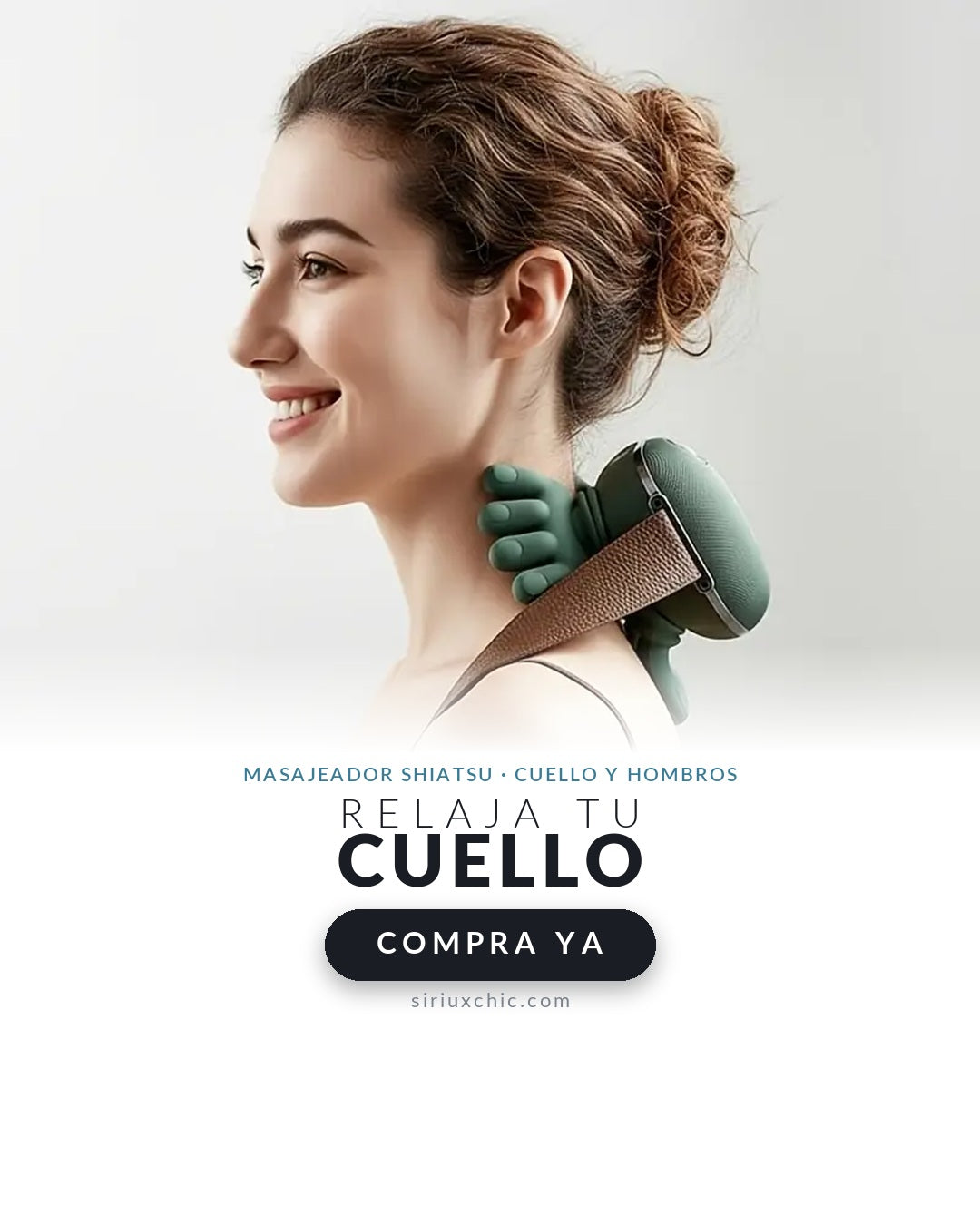 Siriux 4D Relax — Masajeador de Cuello y Hombros Shiatsu