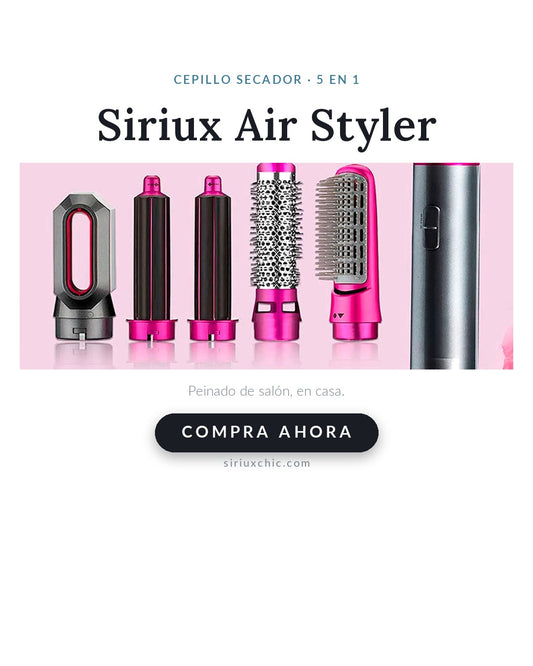 Siriux Air Styler — Cepillo Secador para Cabello 5 en 1