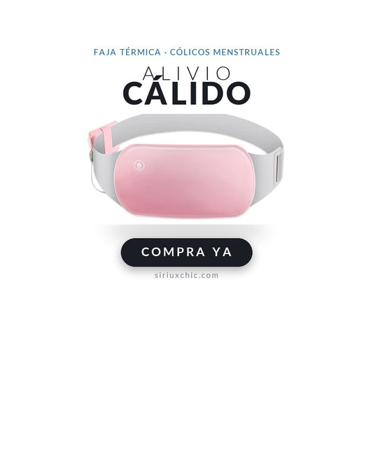 Siriux Calma — Faja Térmica para Cólicos Menstruales