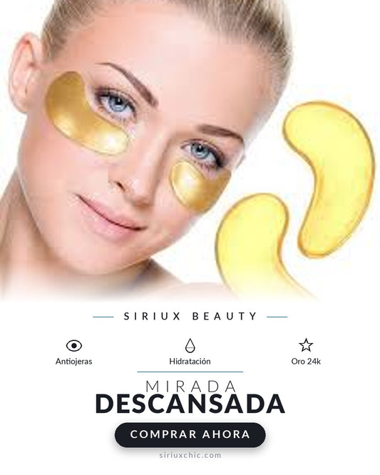 Siriux Gold Eyes — Parches de Oro y Colágeno para Ojos