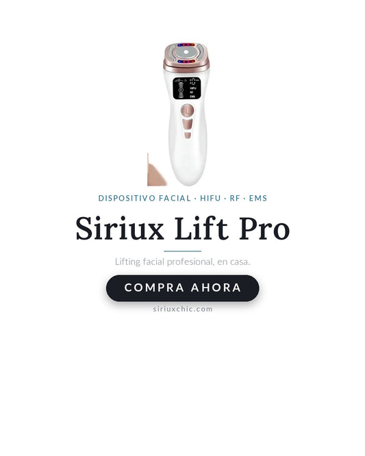 Siriux Lift Pro — Dispositivo Facial HIFU · RF · EMS