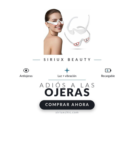 Siriux Mirada — Masajeador de Ojos con Luz y Vibración