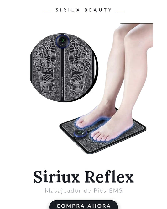Siriux Reflex — Masajeador de Pies EMS de Acupuntura Plegable