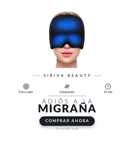 Siriux Relax Head — Gorro de Gel Antimigraña