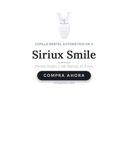 Siriux Smile — Cepillo Dental Eléctrico Automático en U